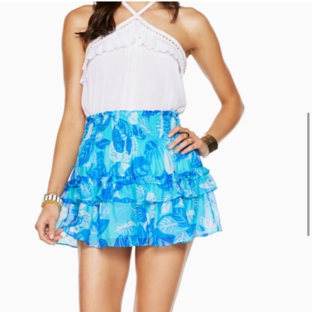 Ramy Brook Kimmy ruffle mini skirt